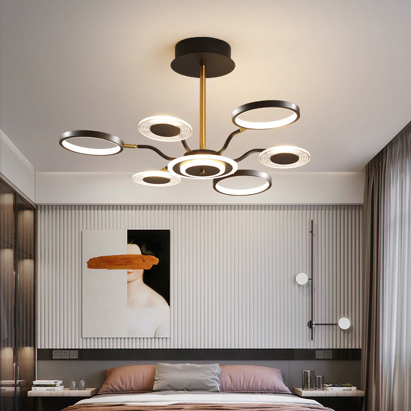 Lampada il lampadario Sputnik Light Segnalizzazione moderna Simplicità Acrilico Acrilico Illuminazione per il ristorante