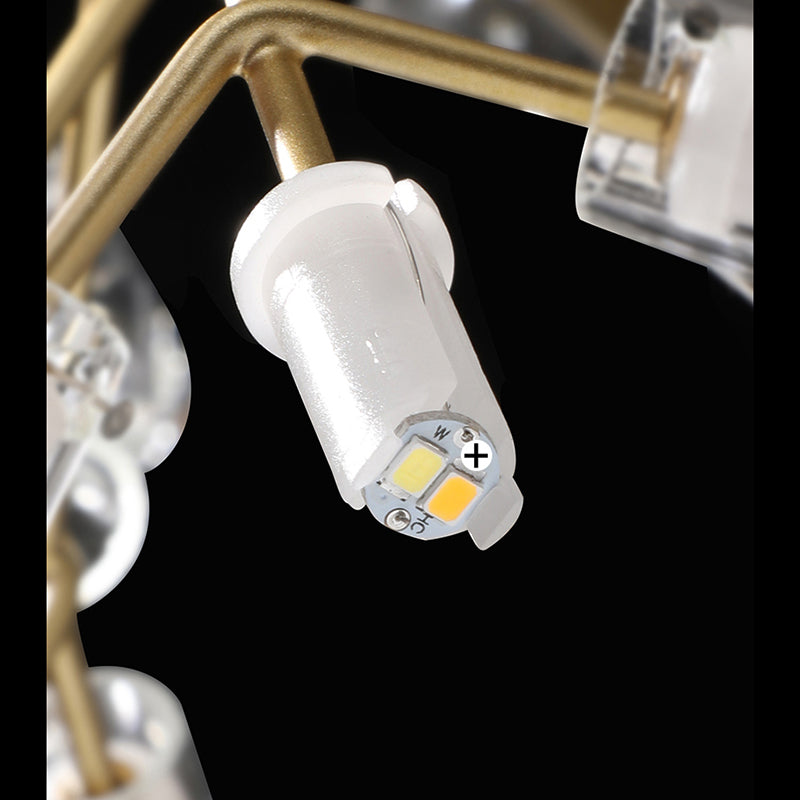 Luminaires d'île linéaire de feu contemporain