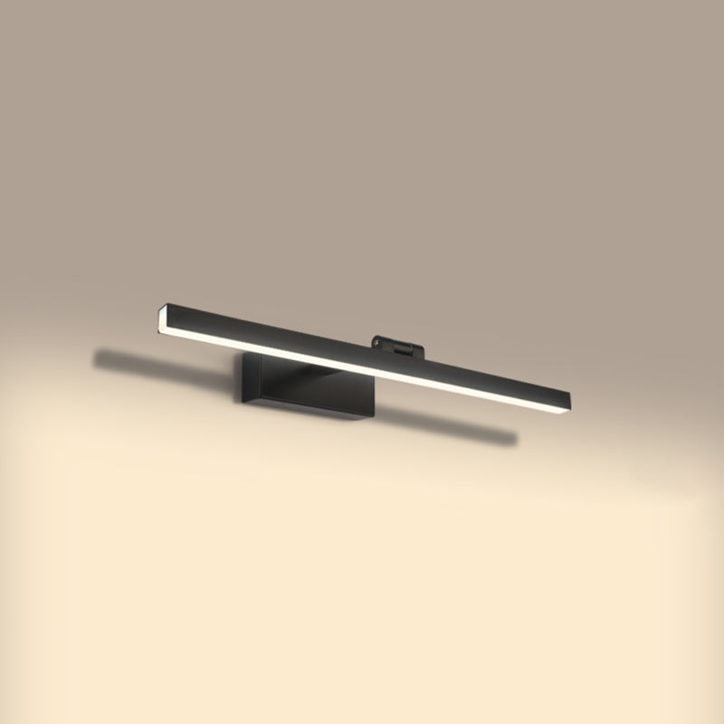 Modern Minimalist Style Linear Wall Mounted Vanity Lights Metal Vanity Wall Light Fixtures for Bathroom