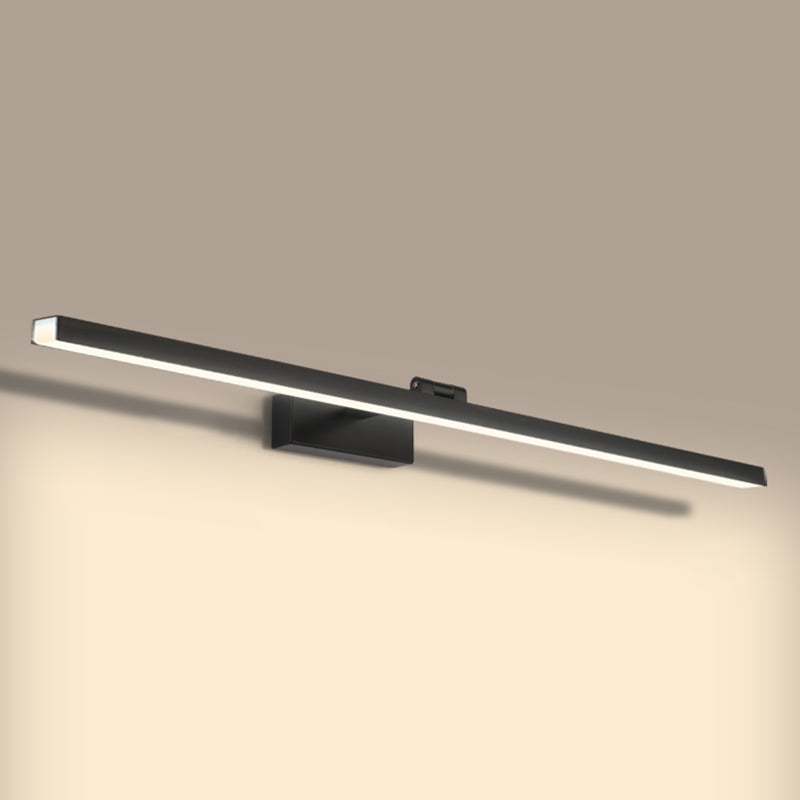 Modern Minimalist Style Linear Wall Mounted Vanity Lights Metal Vanity Wall Light Fixtures for Bathroom