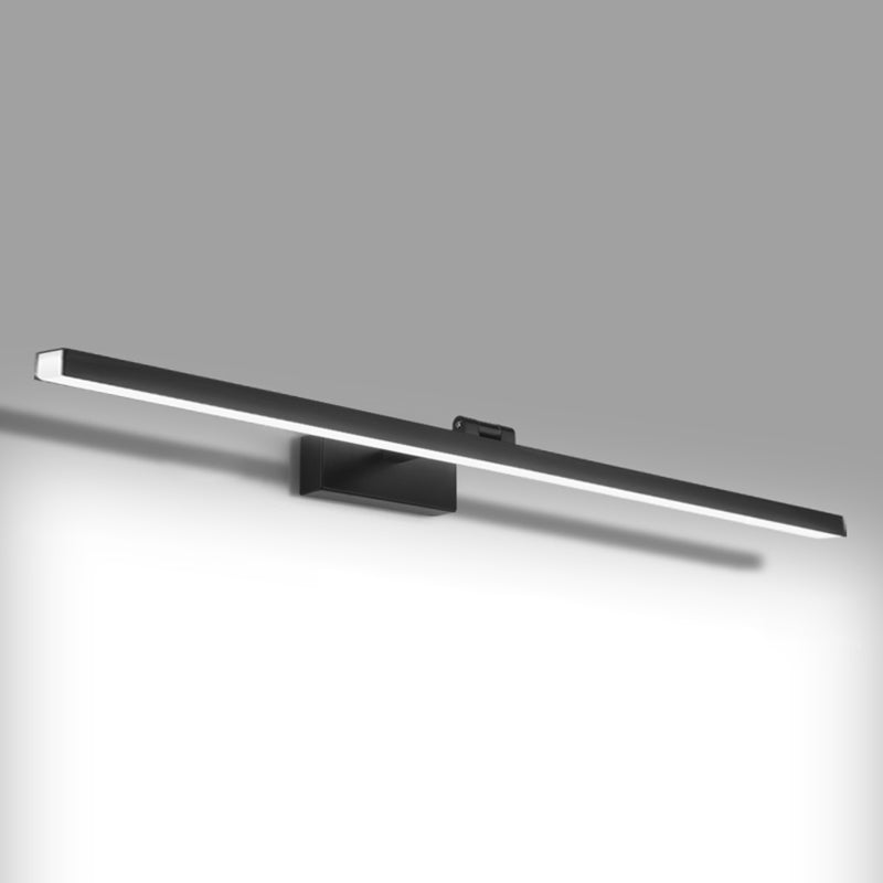 Modern Minimalist Style Linear Wall Mounted Vanity Lights Metal Vanity Wall Light Fixtures for Bathroom