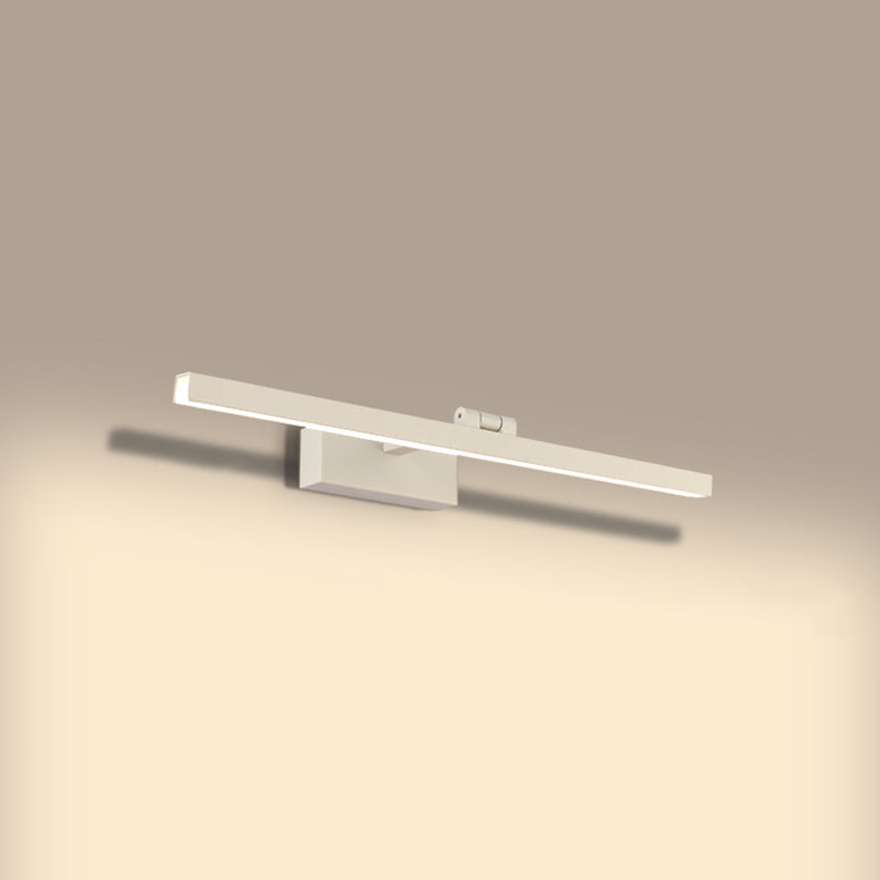 Modern Minimalist Style Linear Wall Mounted Vanity Lights Metal Vanity Wall Light Fixtures for Bathroom