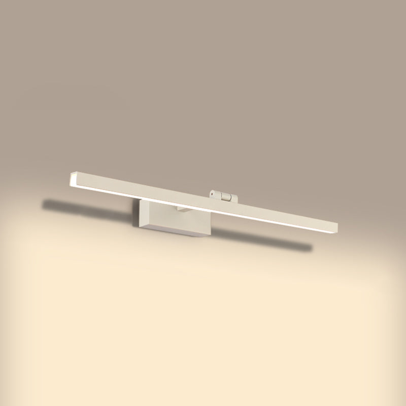 Modern Minimalist Style Linear Wall Mounted Vanity Lights Metal Vanity Wall Light Fixtures for Bathroom