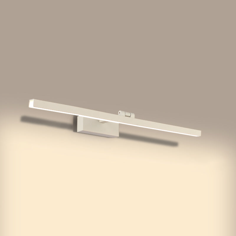 Modern Minimalist Style Linear Wall Mounted Vanity Lights Metal Vanity Wall Light Fixtures for Bathroom