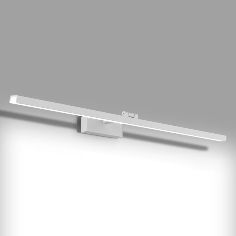 Modern Minimalist Style Linear Wall Mounted Vanity Lights Metal Vanity Wall Light Fixtures for Bathroom