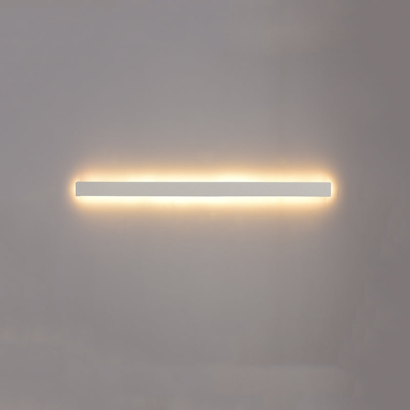 Moderne minimalistische stijl lineaire spoelmontage Wand SCONCE Metalen wandbevestiging Lichtmontage voor woonkamer