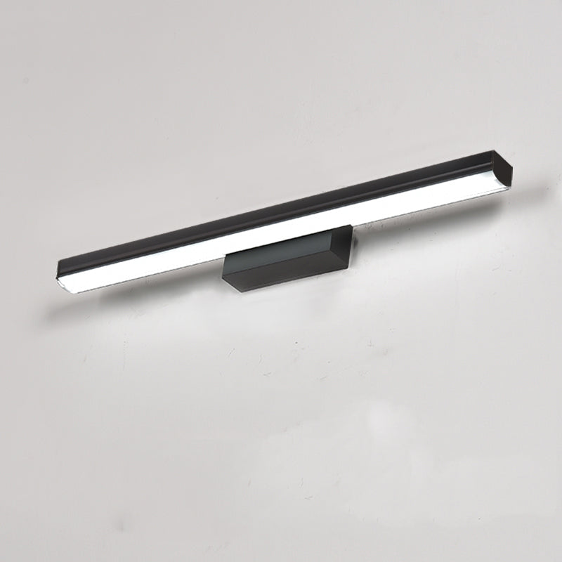 Moderne minimalistische Stilzylindrische Wandmontage Waschtischleuchten Acryl 1 Licht Waschtischwandleuchten