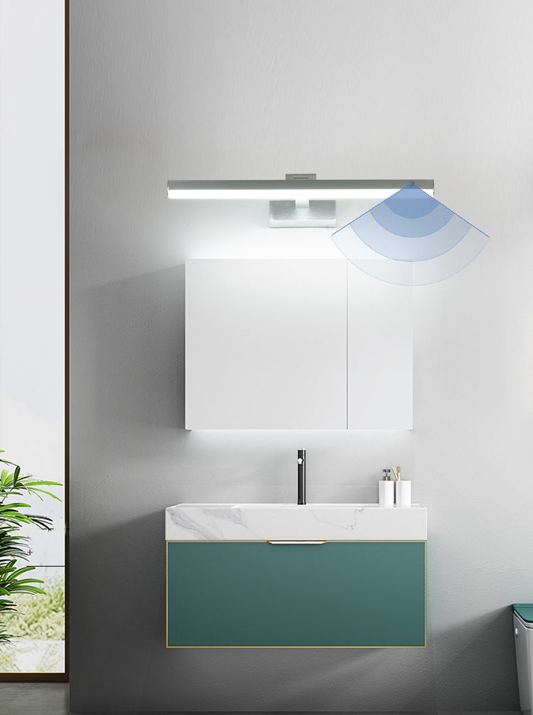 Modern Minimalist Style Elongated Wall Mounted Vanity Lights Acrylic 1 Light Vanity Wall Light Fixtures