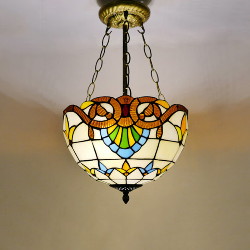 Éclairage de lustre en forme