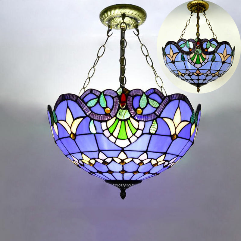 Éclairage de lustre en forme