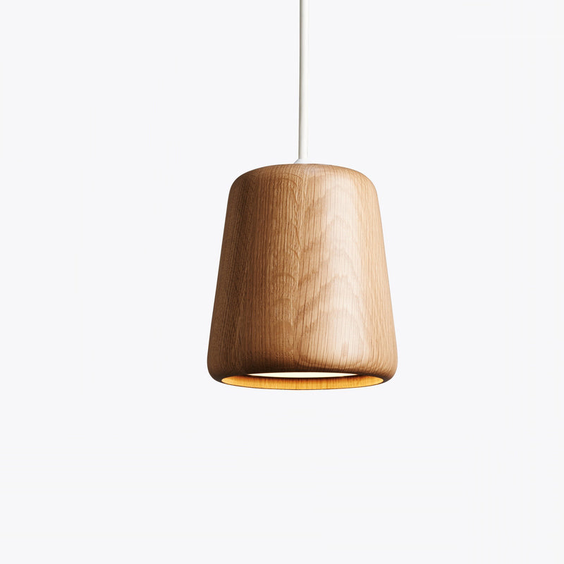 Sich verjüngter Esszimmer -Pendel -Lampe Holz 1 Glühbirnen -Pendellanztage