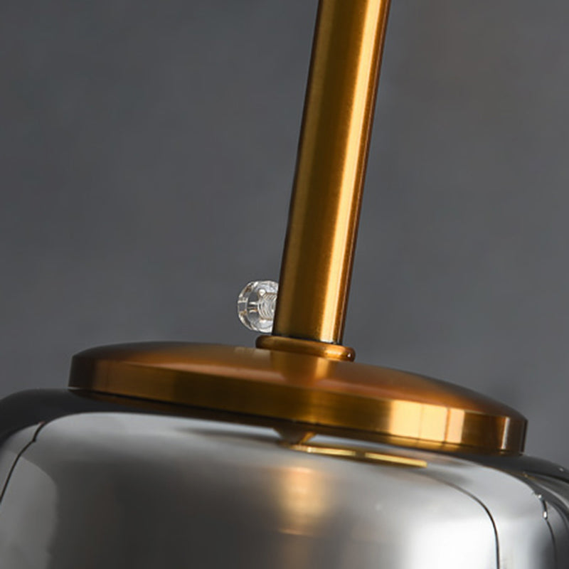 1 pendentif suspendu léger de style industriel en verre