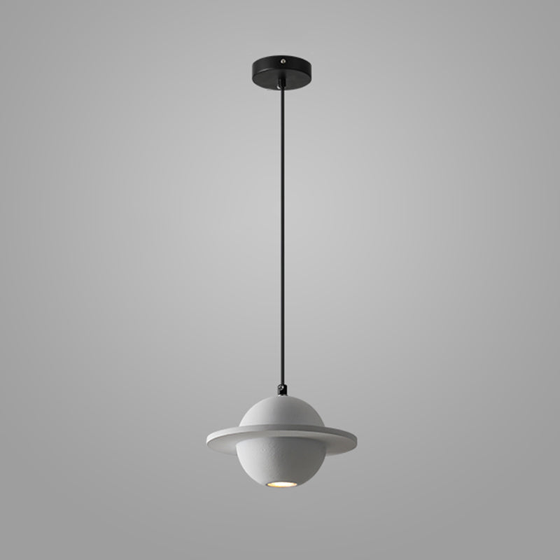 Moderne minimalistische kugelförmige Anhänger -Beleuchtungskörper Zement 1 hängende Deckenlichter für Schlafzimmer