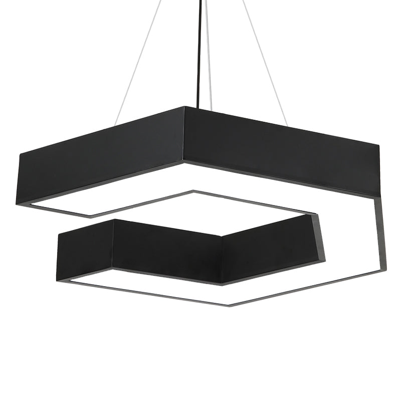 Modern Minimalist Pendant Lighting Fixtures Acrylic Hanging Pendant Lights for Meeting Room