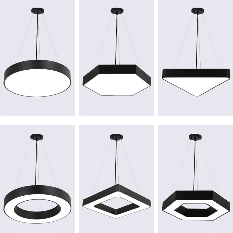 Modern Minimalist Pendant Lighting Fixtures Acrylic Hanging Pendant Lights for Meeting Room