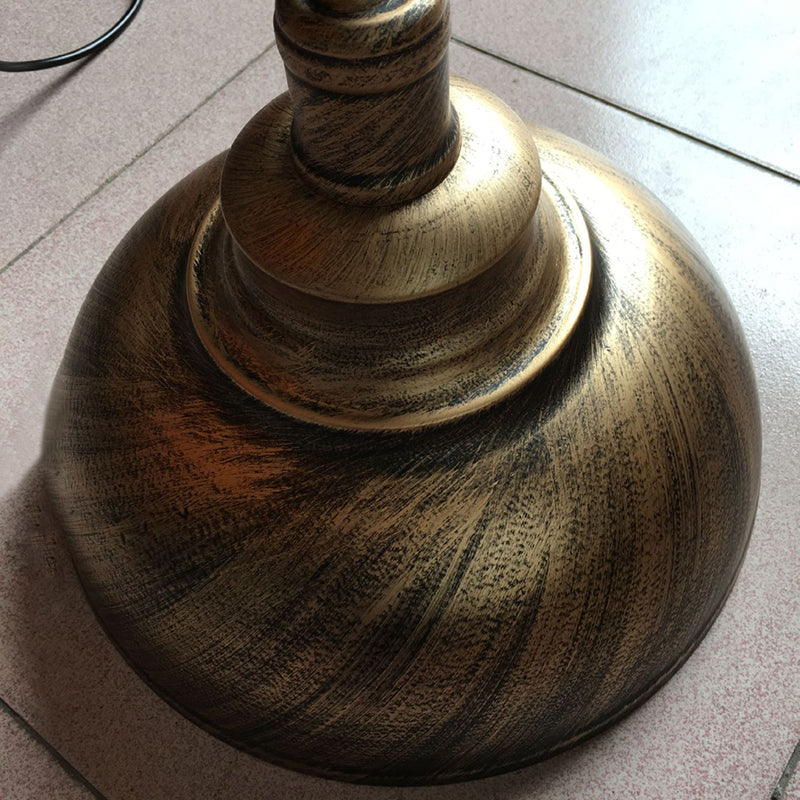 1 Light Dome Light Light Metal Industrial Metal Light con cordón colgante para restaurante