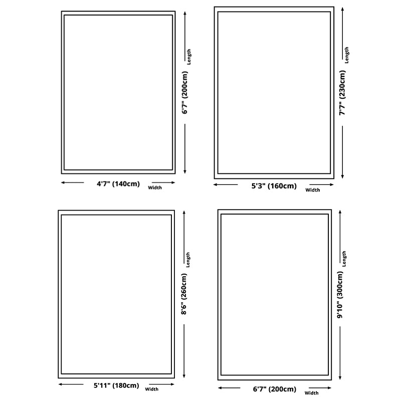 Rectangular Marble Print Rug Polyester Abstract Carpet Washable Rug for Living Room