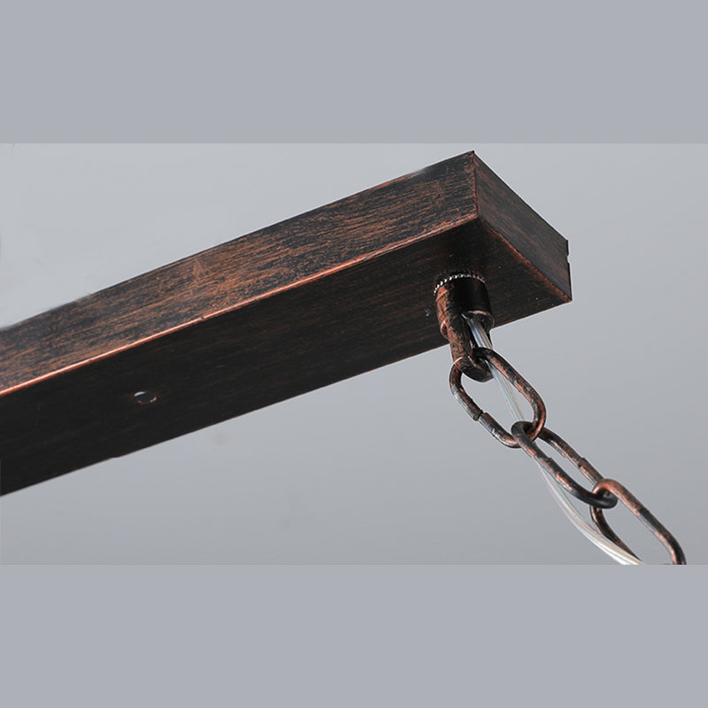 Industrial Pendant Light Metal Frame Light Room Foyer Light