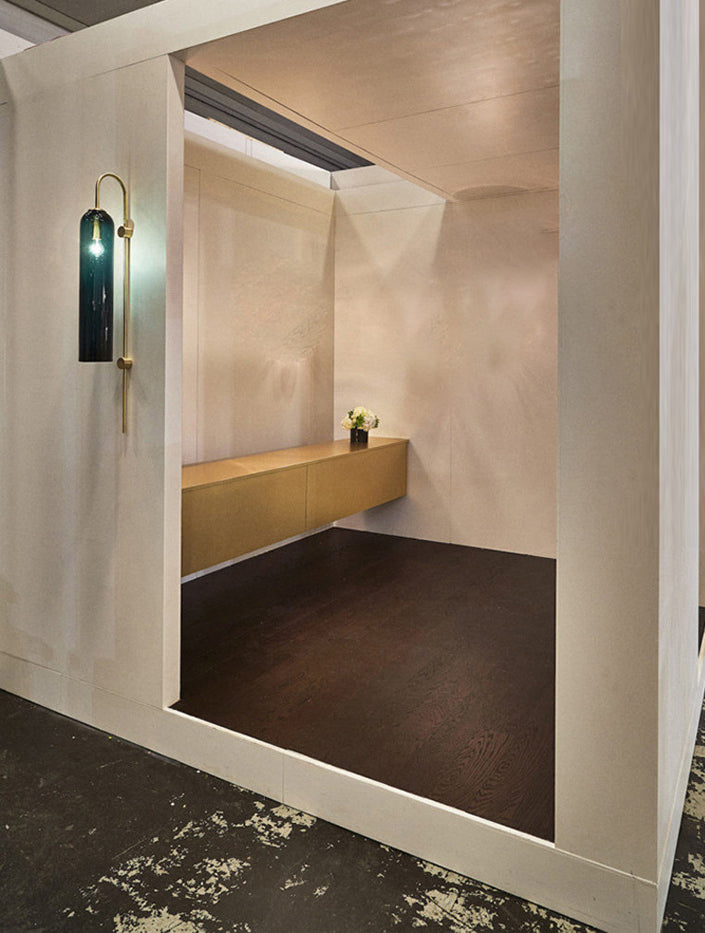 Gooseneck Living Room Wall Mounted Light Fixture Glass Minimalist Wall Light Sconce