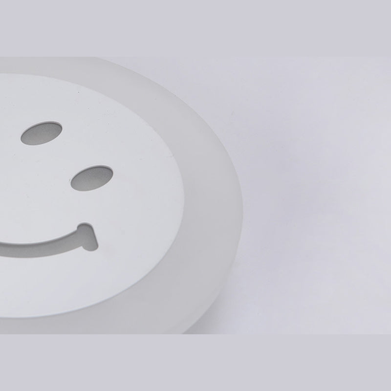 Smile Face Acrylique Mur Gasque Éclairage Simplicité LED LED BLANC MUR ÉCLAIRAGE