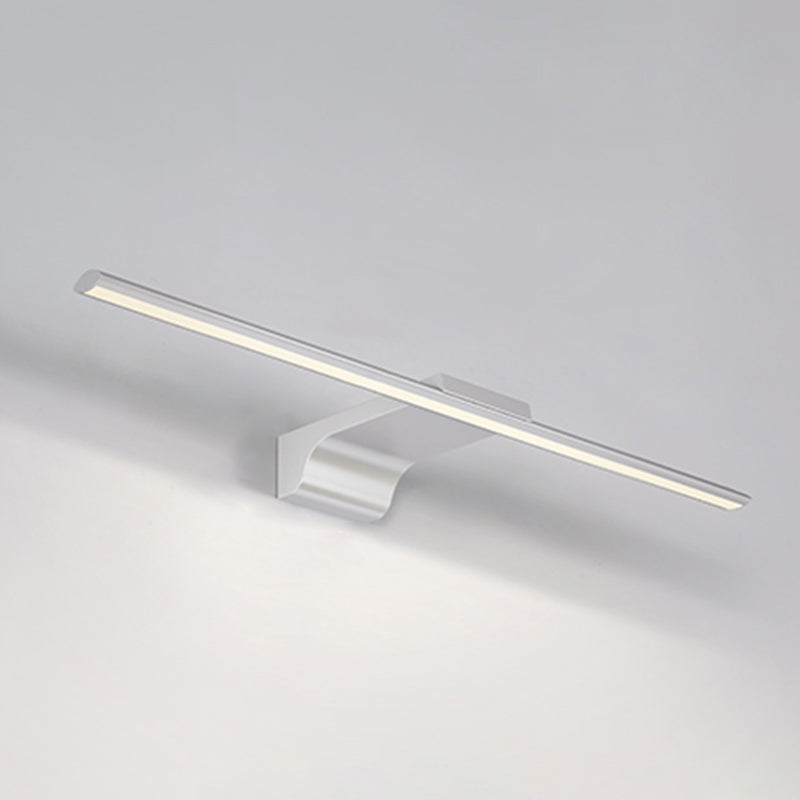 Modern Minimalist Linear Wall Mounted Vanity Lights Aluminum Vanity Wall Light Fixtures for Bathroom