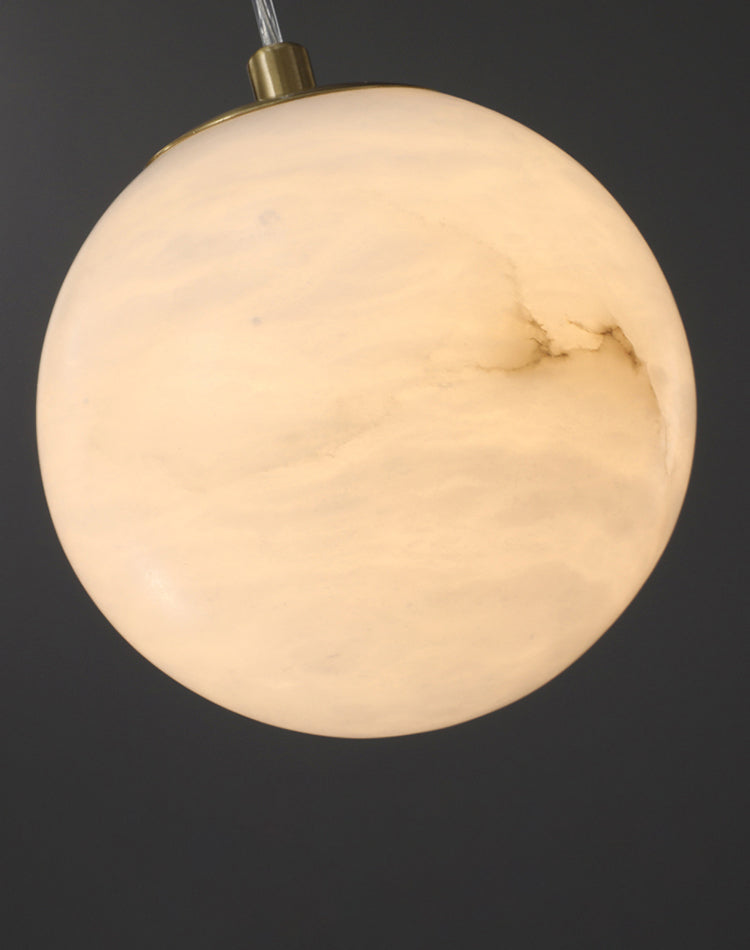 Stein schattierte hängende Leuchte zeitgenössischer Stil weißer Anhänger Beleuchtung