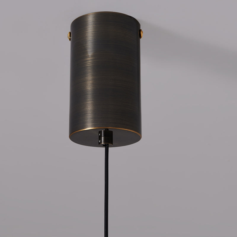 Koper LED lineair hanglampje in moderne luxe stijl acrylhangende lamp voor binnenruimtes