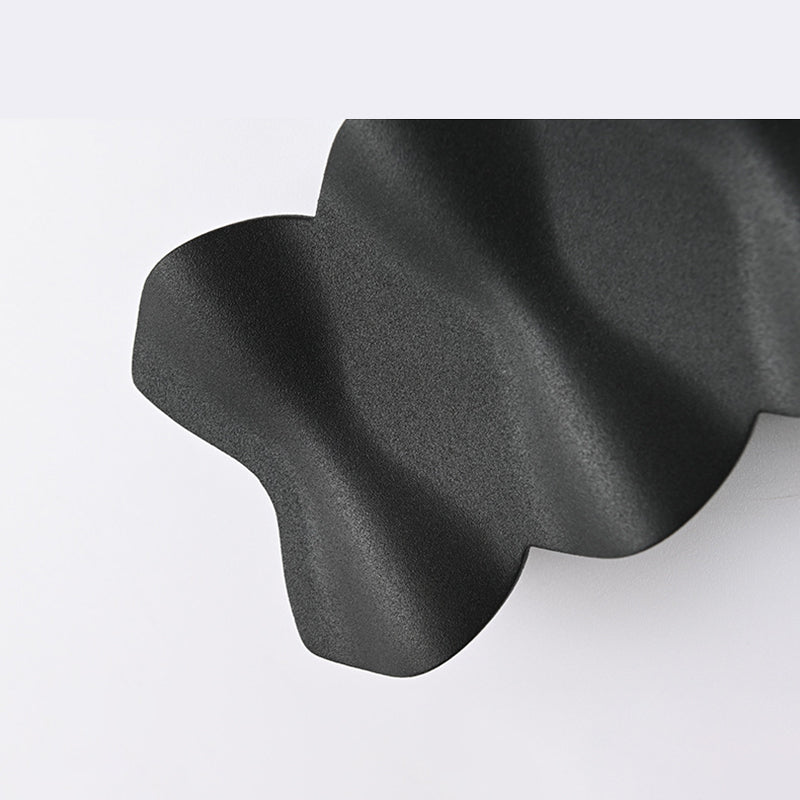 Matte Black Metal Simplicidad LED LECH LEAP LECHE MODERNA DEL ALTO MODERNO LUCHAS DE ACONCE