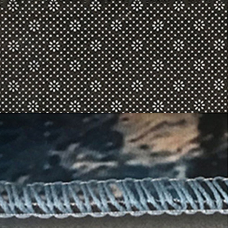 Nordic Rug Geometric Area Carpet Polyester Washable Rug for Living Room, Office