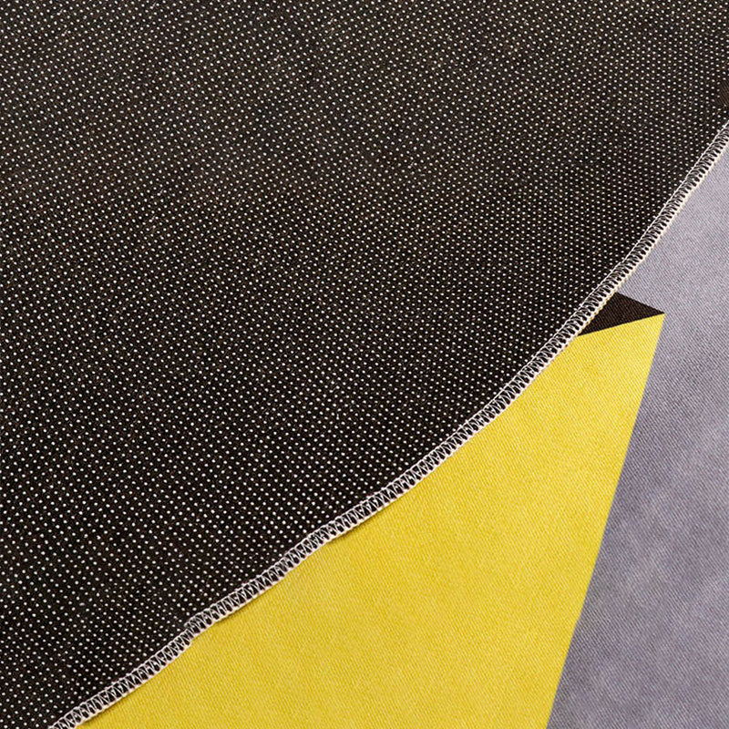 Nordic Geometric Indoor Rug Simple Polyester Carpet Washable Rug for Bedroom Decoration