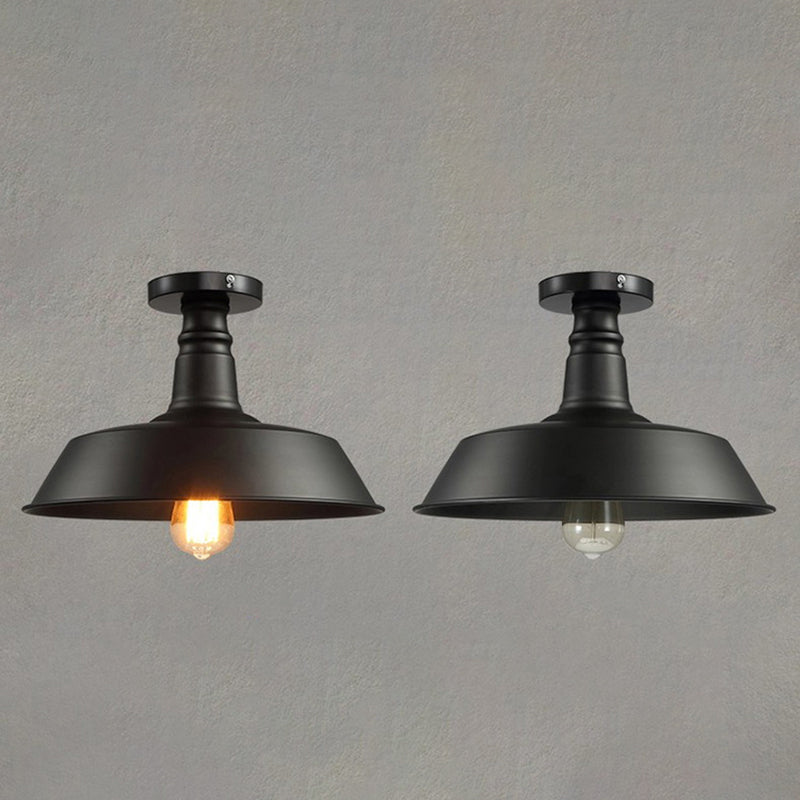 Industrial Ceiling Light Fixture Single Pendant Retro Bedroom Light Room Lighting