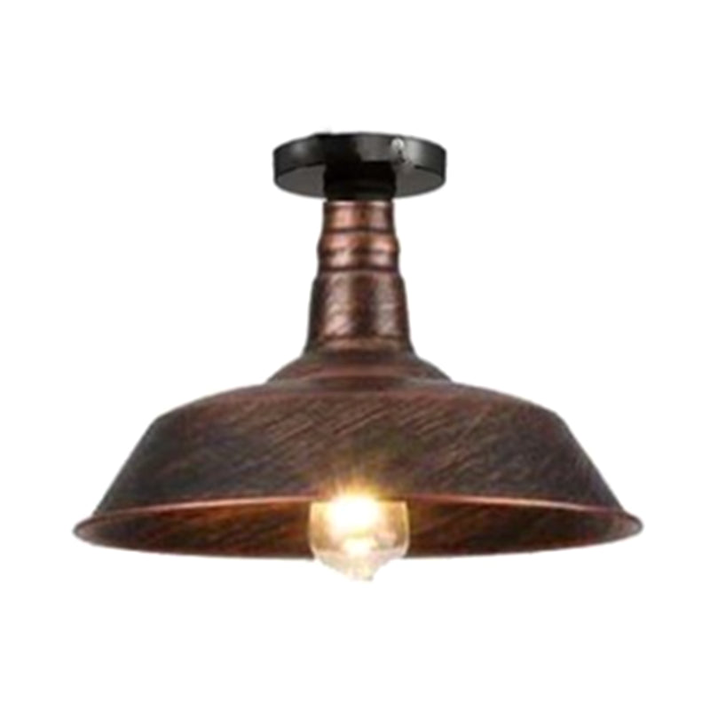 Industrial Ceiling Light Fixture Single Pendant Retro Bedroom Light Room Lighting