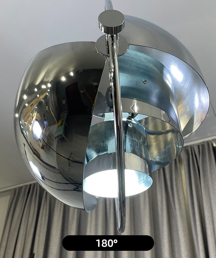 Costilería colgante colgante de hierro negro Luz de 1 luces de 1 luces para sala de estar