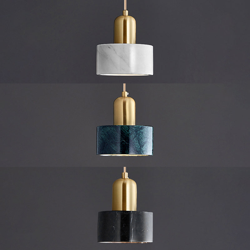 Shaded Dinning Room Pendant Lighting Fixture Stone Modern Suspension Pendant Light