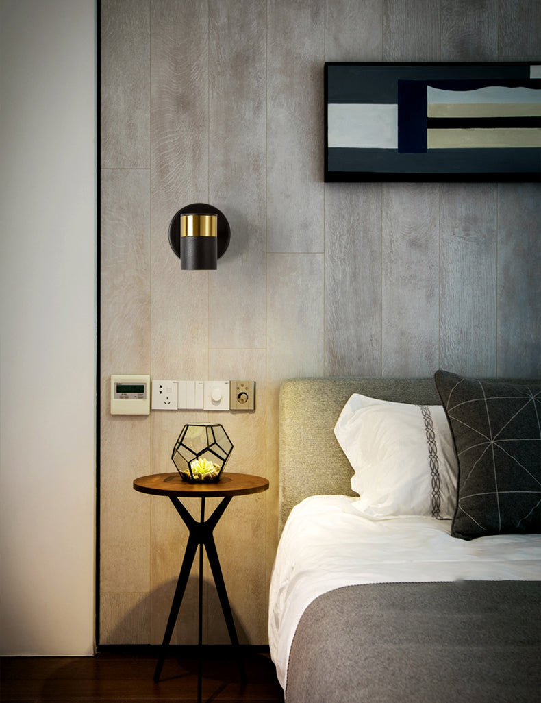 Éclairage mural contemporain à 1 lumière