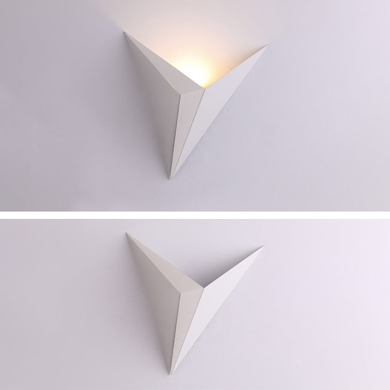 Minimalisme Metaal driehoek LED SCONCE LAMP MODERNE STIJL GEOMETRISCHE WANDELEMENT LICHT VOOR AISLE TRAPEN