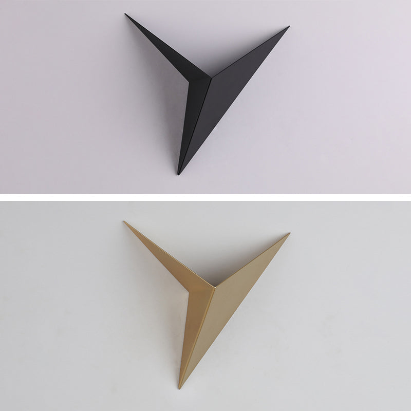 Minimalisme Metaal driehoek LED SCONCE LAMP MODERNE STIJL GEOMETRISCHE WANDELEMENT LICHT VOOR AISLE TRAPEN