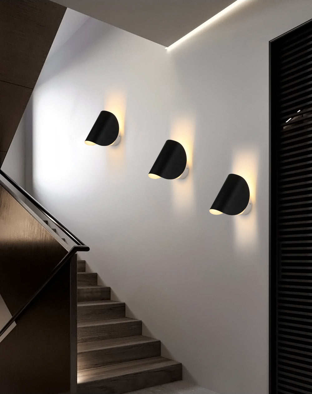 Minalismo a forma di piastrelle rotabili Minalismo Luce Nordic in stile Nordico Mini SCONCE LUCI PER SCIALE