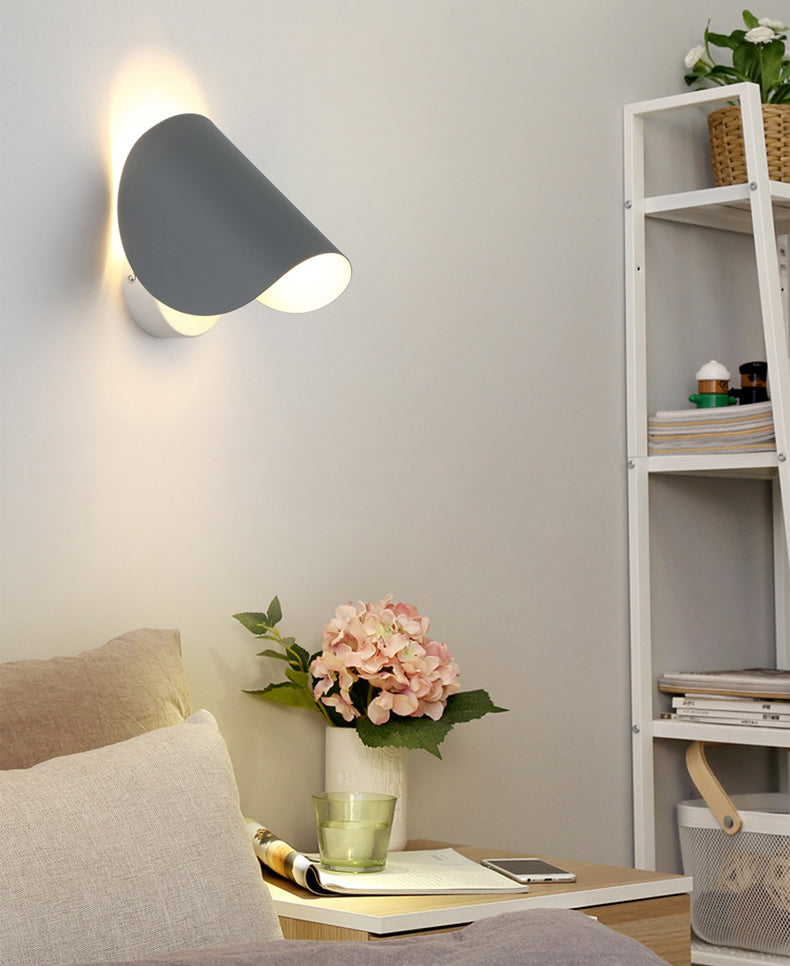 Minalismo a forma di piastrelle rotabili Minalismo Luce Nordic in stile Nordico Mini SCONCE LUCI PER SCIALE