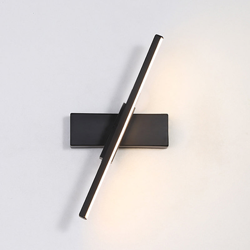 Minimalisme Roteerbaar bed LED LED Wandlamp Geometrische lijnen Moderne stijl Aluminium SCONCE LICTEN VOOR SLAAPKAMER