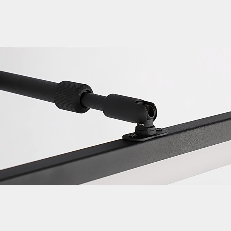 Moderne minimalistische stijl lineaire wand gemonteerd ijdelheid lichten metaal 1 licht ijdelheid verlichting ideeën voor badkamer