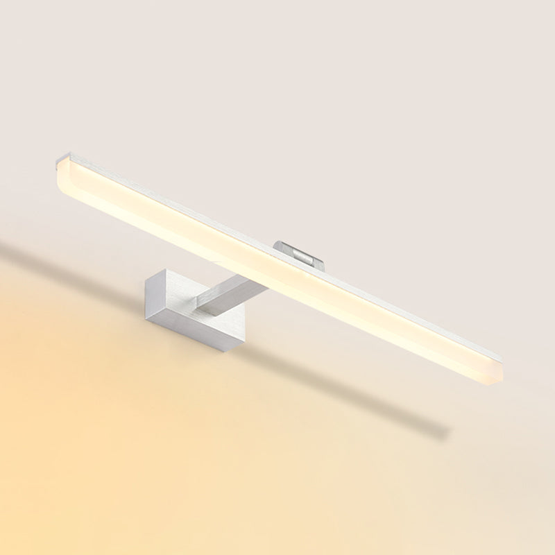 Moderno stile minimalista allungato Montate Montate Vanity Lights Alluminio Vanity Wall Freepurs per il bagno