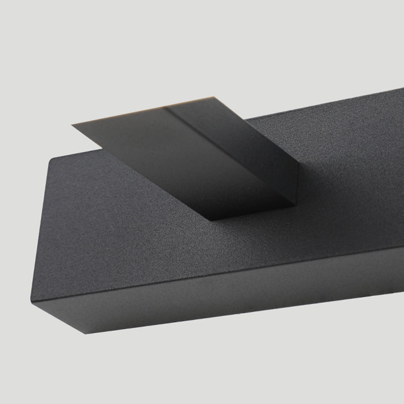 Moderno stile minimalista allungato Montate Montate Vanity Lights Alluminio Vanity Wall Freepurs per il bagno