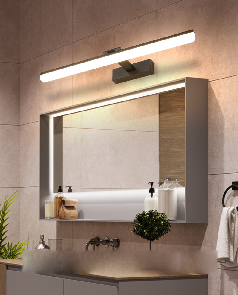 Moderno stile minimalista allungato Montate Montate Vanity Lights Alluminio Vanity Wall Freepurs per il bagno