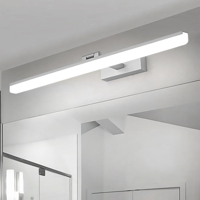 Moderno stile minimalista allungato Montate Montate Vanity Lights Alluminio Vanity Wall Freepurs per il bagno