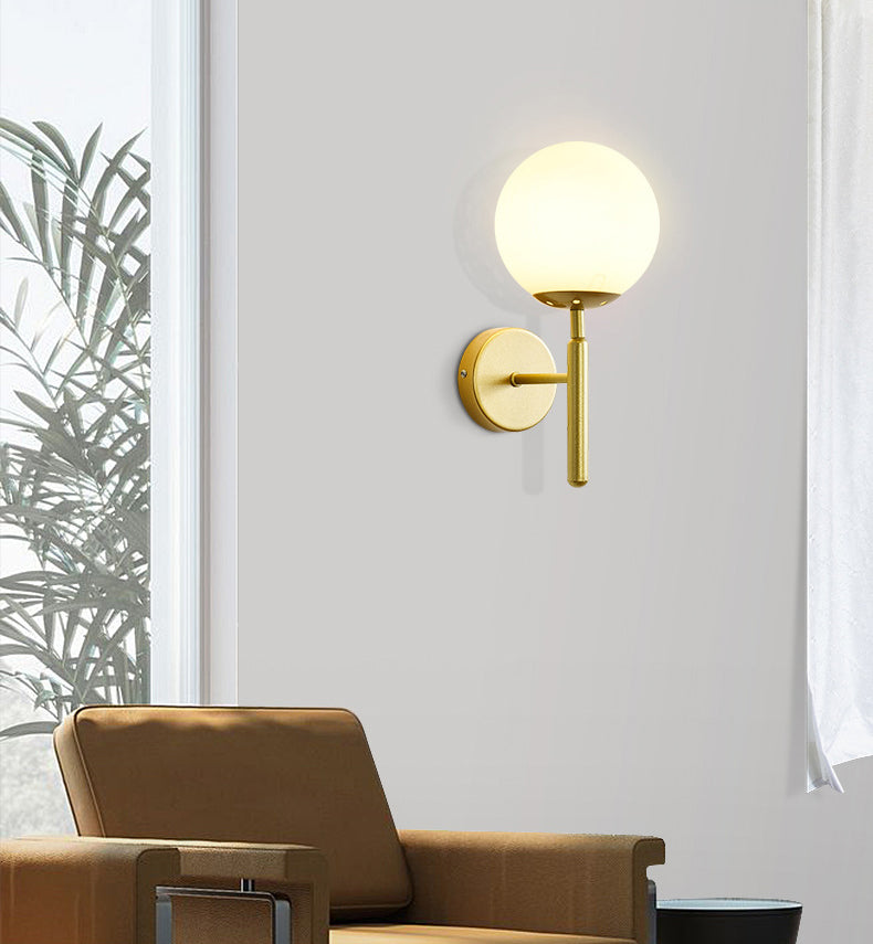 1 luminaire luminaire mural en verre clair