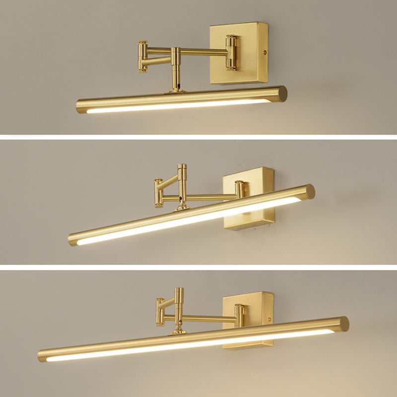 Moderni tubi in stile minimalista Luci da vanità montate a parete con il bagno