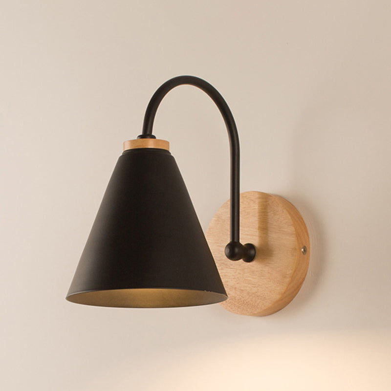 Verjüngte Wandlampen Ultra-moderne Holzwandleuchten für Schlafzimmer