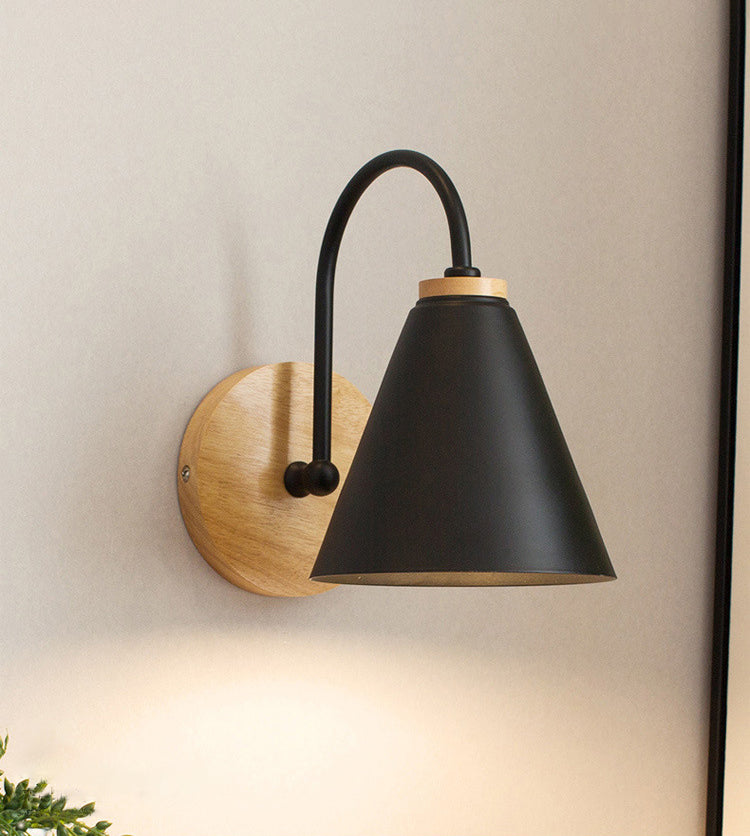 Verjüngte Wandlampen Ultra-moderne Holzwandleuchten für Schlafzimmer