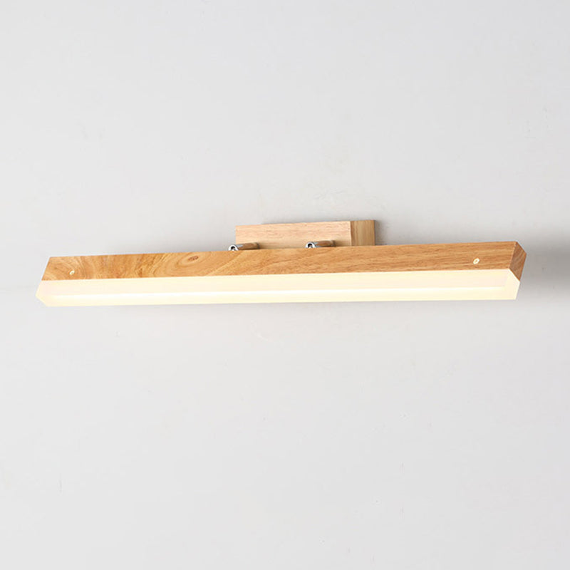 Applexion murale moderne LED LED BOIS LUMIÈRE MIRMOIR LEILLE